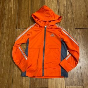 Boys Adidas Orange Track Jacket 🧡